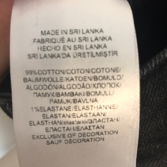 NWT RALPH LAUREN SZ 2/26 Regal Straight Black Jean - Picture 9 of 9